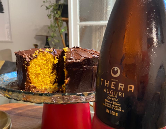 Receita: bolo de cenoura com ganache chocolatudo